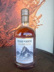 Found North Private Peak Canadian Whisky 64.2% ABV 128.4 Proof 750ml Exclusive for WCWC