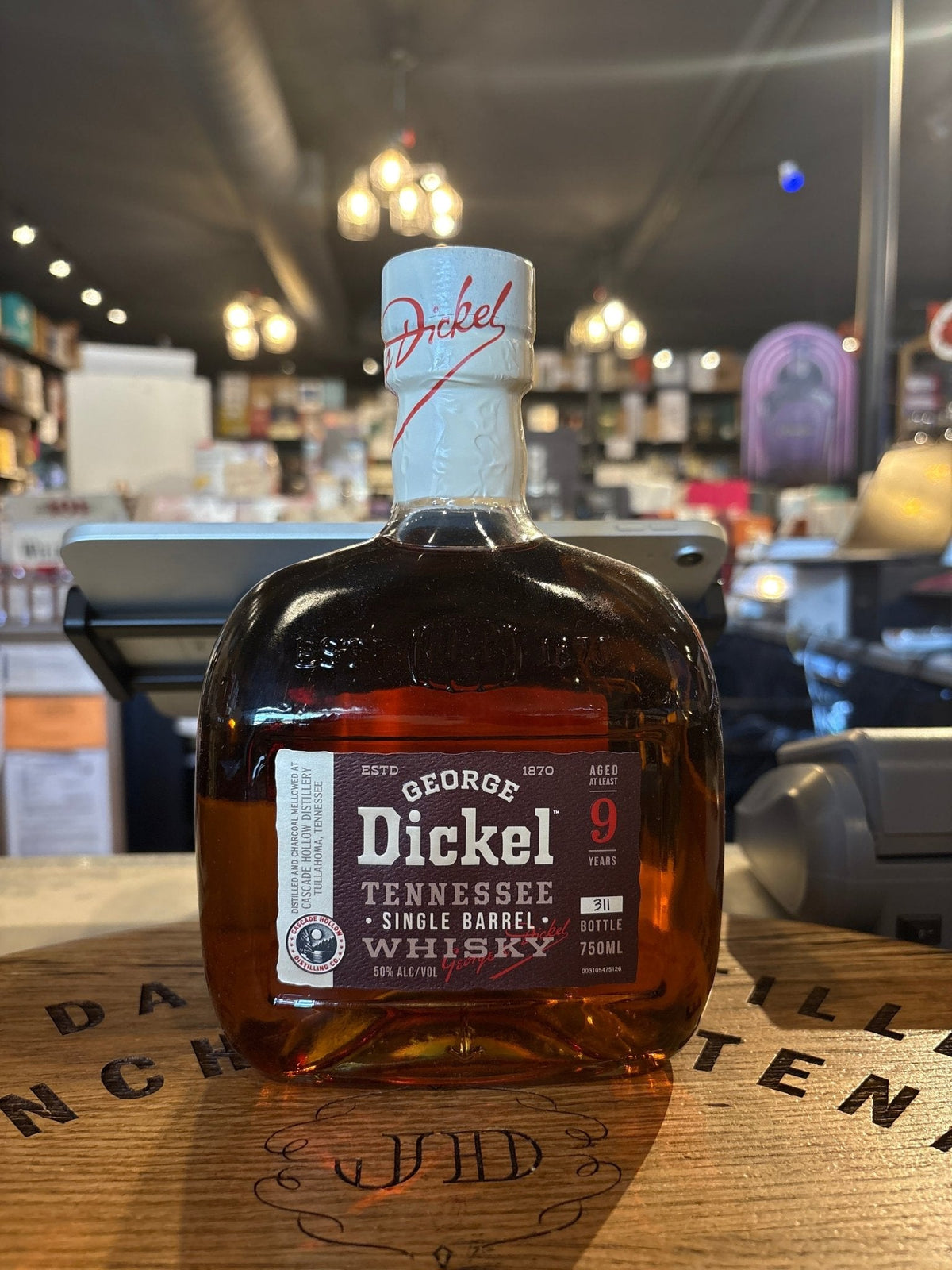 Dickel Black 9 Years Single Barrel 100 Proof 750ml (14D0223820) - Hi Proof - DICKEL