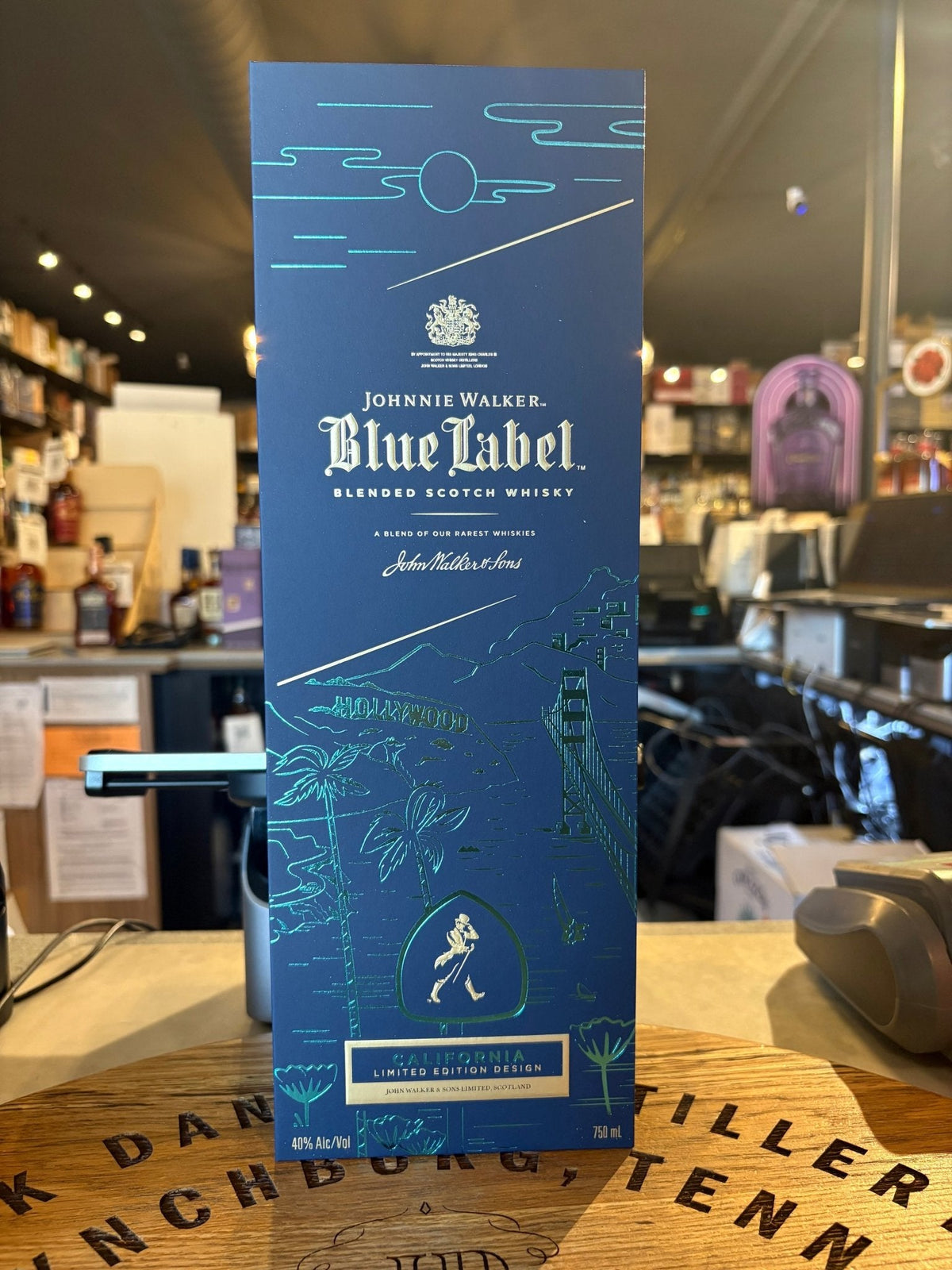 Johnnie Walker Blue Label California Limited Edition 80 Proof 750ml - Hi Proof - JOHNNIE WALKER