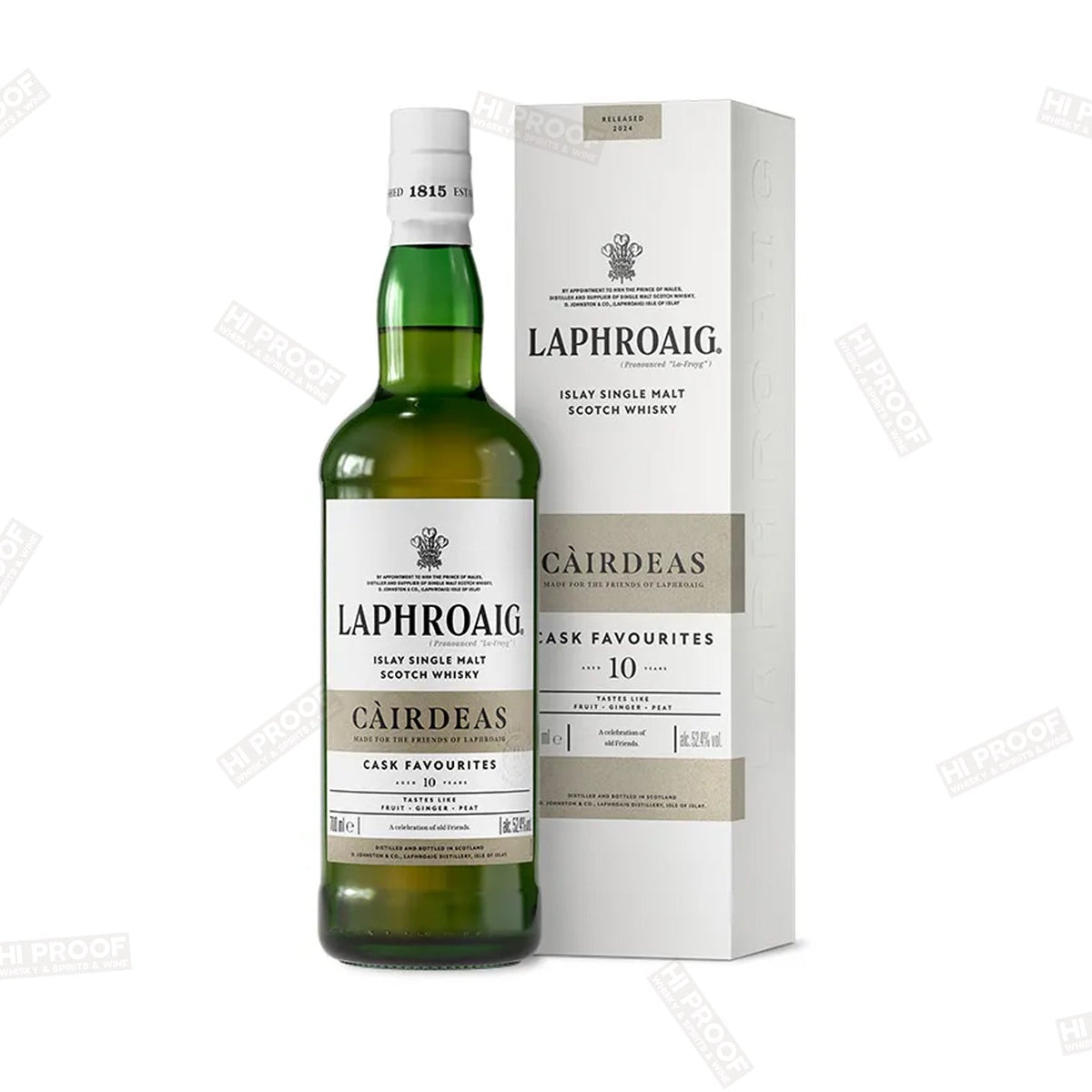 LAPHROAIG SCOTCH SINGLE MALT CAIRDEAS CASK 10 years FAVOURITES ISLAY 700 ML 2024 Release - Hi Proof - Laphroaig
